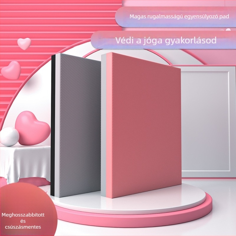 Jóga egyensúly matrac, TPE anyag, vastagság 6–60 mm, tömeg 200–1000 g, csúszásmentes felület