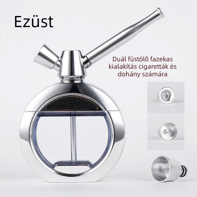 Zobo vízipipa készlet, zink ötvözetből, modern minimalista stílus, ajándékra alkalmas