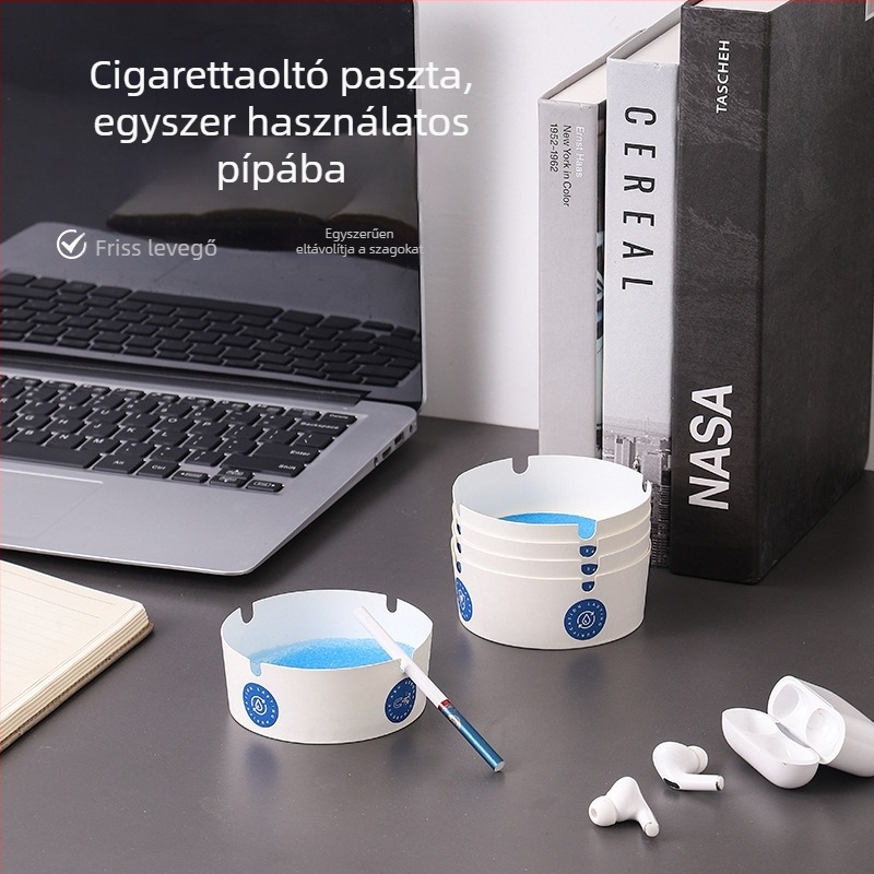 Egyszer használható hamutál gyantából, minimalist dizájn, logónyomtatás, testreszabott feldolgozás, modell LX2500601