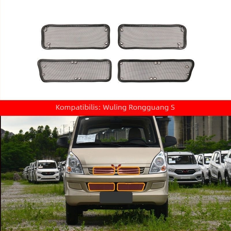 Szúnyogvédő háló radiátor grillhez és kondenzátorvédő háló a Wuling Baojun sorozathoz