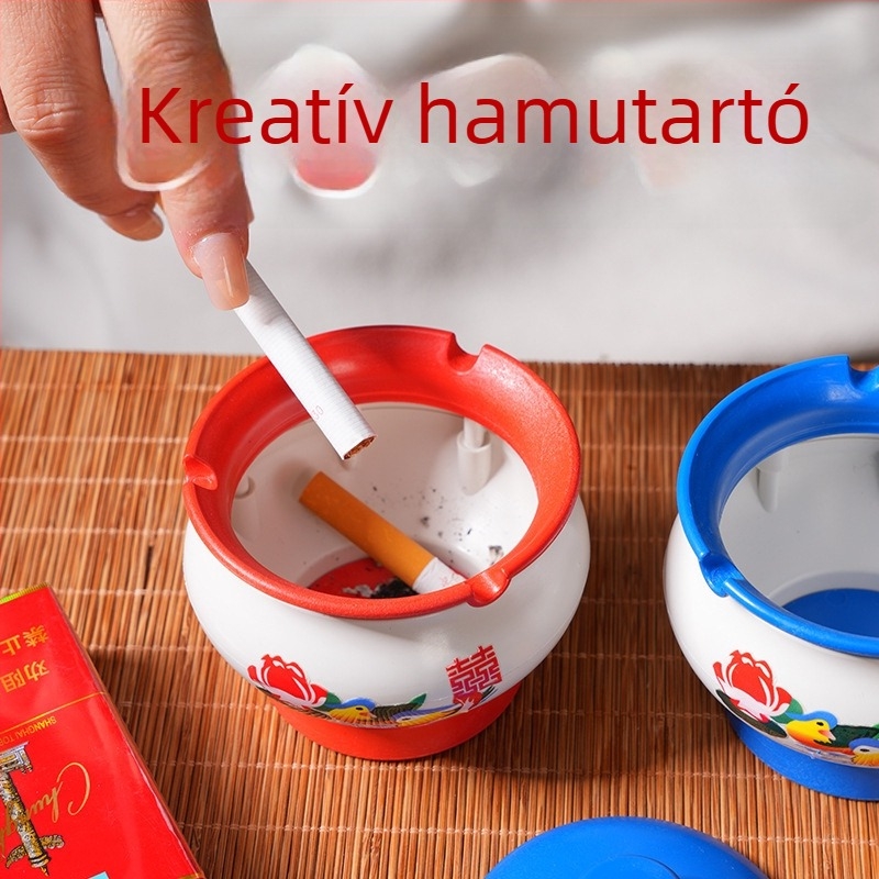 Fedeles hamutartó, műanyag, JUXIN márka, QW10172 modell, kínai retro stílus