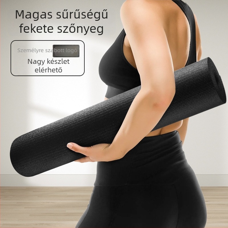 Jóga matrac PVC, nagy sűrűség, 6 mm vastagság, 2400 g tömeg, Youheng márka