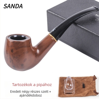 Sanda retro pipe készlet, gyanta anyagból, újrahasználható, SD106
