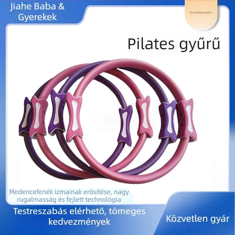 Tong Lixin Pilates karika – elasztikus ellenállás, nyitott hátú kialakítás jóga és masszázs számára