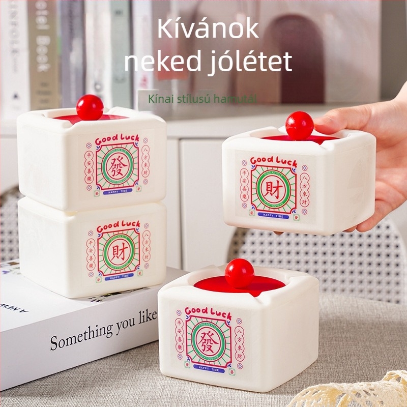 Hamutál fedéllel – gyanta, dekoratív tároló, újrahasználható, kreatív nemzeti stílus