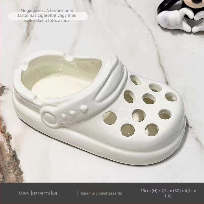 Kerámiából készült hamutál, többször használható és testreszabható, logónyomtatási lehetőséggel, otthoni és irodai dekoráció