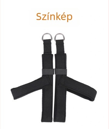 Amido Pilates Y- alakú lábszíj nőknek, Cadillac ágyhoz, Anti-Drop, Anyag: polár fleece + poliészter-pamut webbing