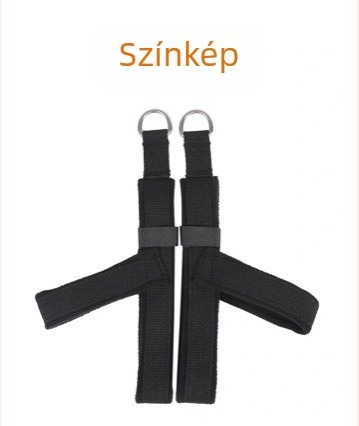 Amido Pilates Y- alakú lábszíj nőknek, Cadillac ágyhoz, Anti-Drop, Anyag: polár fleece + poliészter-pamut webbing