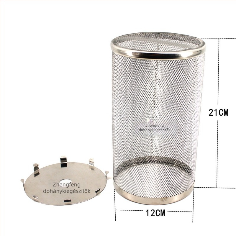 Narghile tálfedél snap-on, rozsdamentes acélból, szélálló és égési sérülés elleni védelem