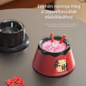 Elhasználható hamutál, cserélhetően beépített hab tűzoltó homokkal; háztartási nappalihoz illő anti-szóródó hamu henger; Anyag: Egyéb; Eldobható: Igen; Doboz mennyiség: 60; Cikkszám KA1545125156; Stílus: Kínai stílus