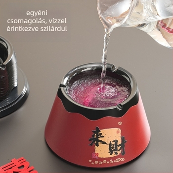 Elhasználható hamutál, cserélhetően beépített hab tűzoltó homokkal; háztartási nappalihoz illő anti-szóródó hamu henger; Anyag: Egyéb; Eldobható: Igen; Doboz mennyiség: 60; Cikkszám KA1545125156; Stílus: Kínai stílus