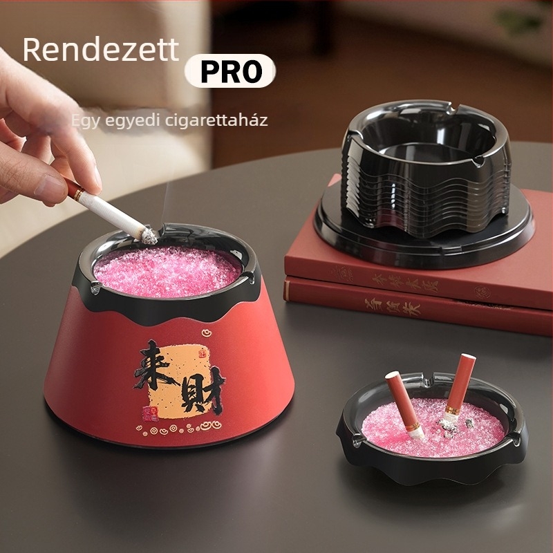 Elhasználható hamutál, cserélhetően beépített hab tűzoltó homokkal; háztartási nappalihoz illő anti-szóródó hamu henger; Anyag: Egyéb; Eldobható: Igen; Doboz mennyiség: 60; Cikkszám KA1545125156; Stílus: Kínai stílus