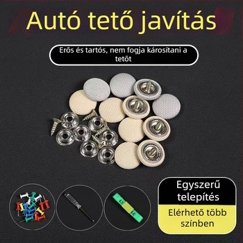 DP-01 autó belső mennyezeti csat, univerzális használat, anyag: műanyag és szénszálas, feldolgozás nélkül