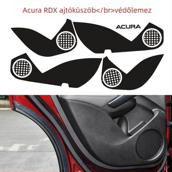 Kerékagy matrica - Rozsdamentes acél, Rajzfilm mintázat, Testreszabható, Vákuumos rögzítés, Acura RDX