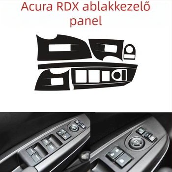 Kerékagy matrica - Rozsdamentes acél, Rajzfilm mintázat, Testreszabható, Vákuumos rögzítés, Acura RDX