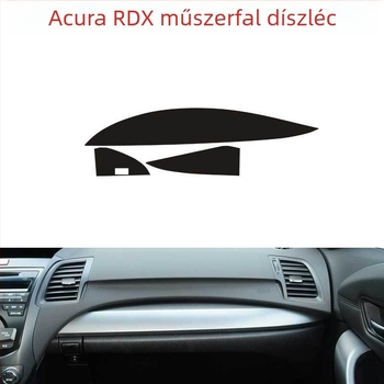 Kerékagy matrica - Rozsdamentes acél, Rajzfilm mintázat, Testreszabható, Vákuumos rögzítés, Acura RDX
