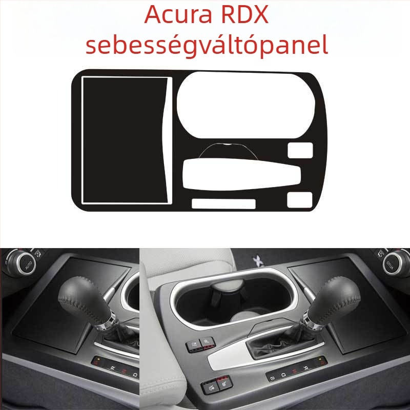 Kerékagy matrica - Rozsdamentes acél, Rajzfilm mintázat, Testreszabható, Vákuumos rögzítés, Acura RDX