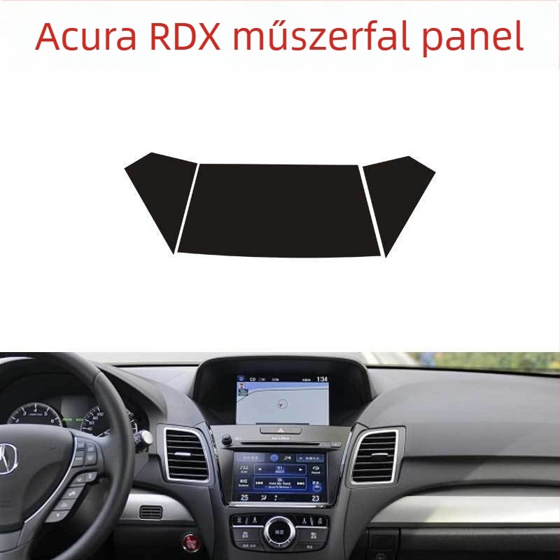 Kerékagy matrica - Rozsdamentes acél, Rajzfilm mintázat, Testreszabható, Vákuumos rögzítés, Acura RDX