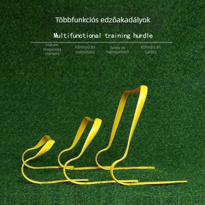 Futball-edzés akadály - hordozható, csúszásmentes, PE, STEAKY