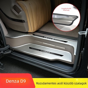 Tengshi D9 küszöbvédő matrica — feljavítás/retrofit, dekoratív lábpedál, testreszabható