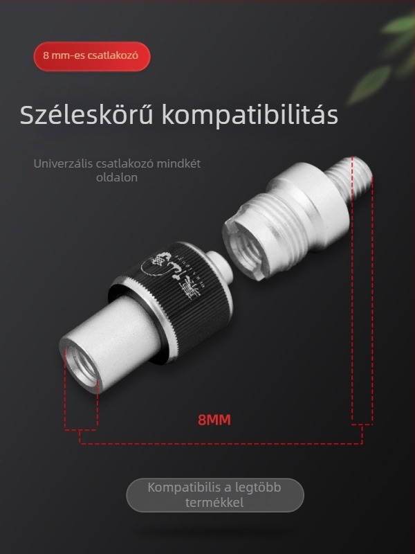 Muxianyu Gyors csatlakozó halászati hálóhoz, anti-rotáció, gyors csatlakozás és oldás, hálófej és hálónyél