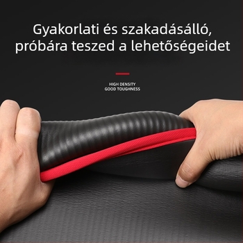 Jógaszőnyeg élével otthoni edzéshez, vastagabb, szélesebb és hosszabb, csúszásmentes felület.
