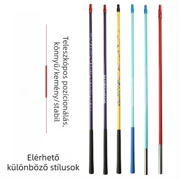 Szénszálas horgászprút hálóhoz, teleszkópos, ultra könnyű, nagy merevség, teljes készlet