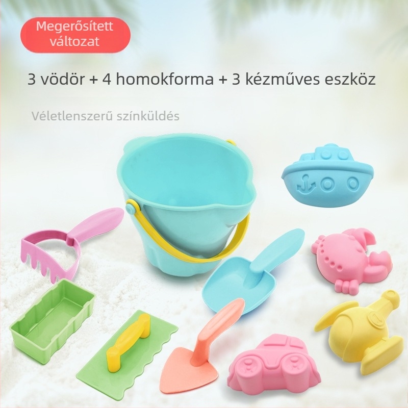 Gyerekeknek készült víz- és homokjátékok — ABS+PP, 4–6 éveseknek, fejlesztik a kéz- és agyi koordinációt interaktív játékban a szülőkkel