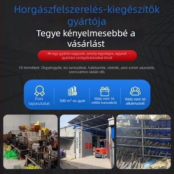 Teleszkópos horgászbot alumíniumötvözetből, hálófejjel