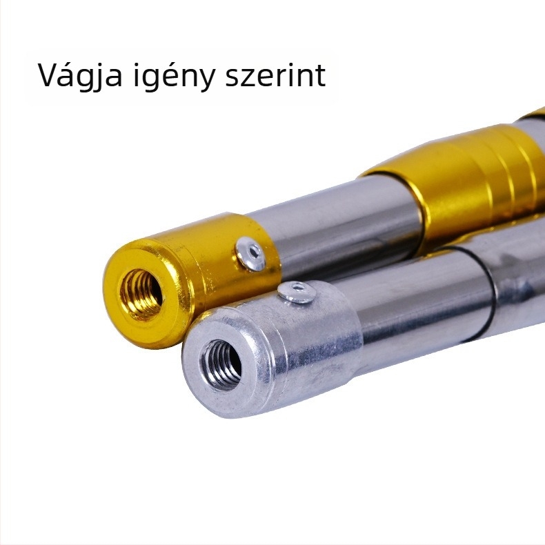Rozsdamentes acélból készült teleszkópos hálónyél halászathoz és vízi növényzethez