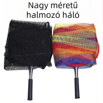 Fizeau nanohálós horgászfej zsebbel az egyszerű halátvitelhez