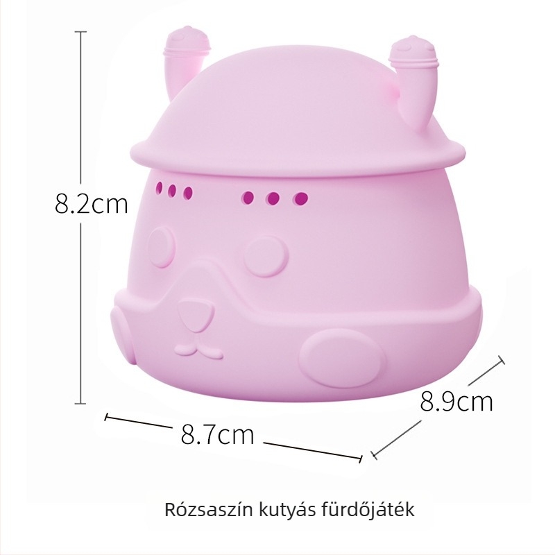 Szilikon rágófürdőjátékok csecsemőknek és kisgyermekeknek – vízben játszható játékok, a kéz-szem koordináció fejlesztéséhez