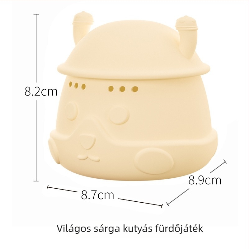 Szilikon rágófürdőjátékok csecsemőknek és kisgyermekeknek – vízben játszható játékok, a kéz-szem koordináció fejlesztéséhez