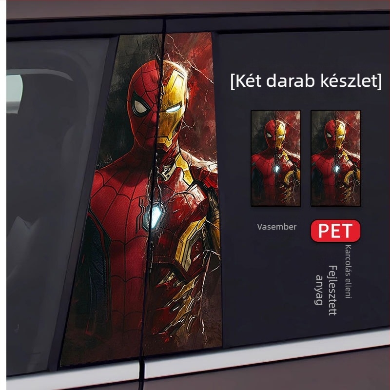 Autó karosszéria matrica – Anyag: matricák, Testreszabható, Mintázat: rajzfilm/egyéb, Telepítés: ragasztó