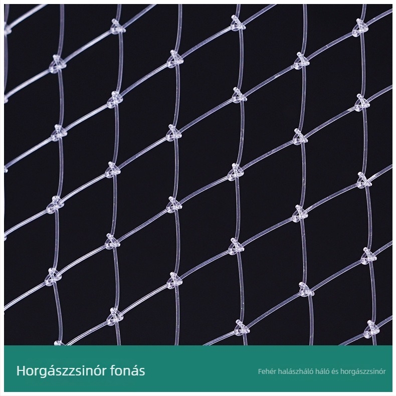 Kézzel szőtt halászhálófej nylon hálózattal — Flying Fishing Gear; Anyag: Fishing Line