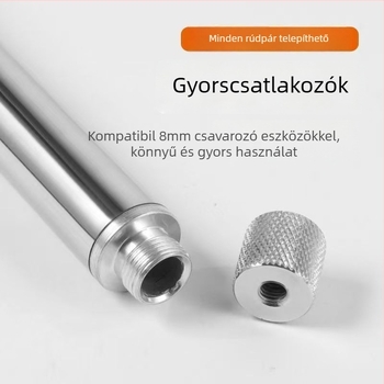 Teleszkópos rozsdamentes acél szedőpálca kés-horgos és ágvágóval