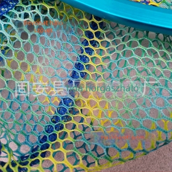 Dingda alumínium ötvözetből készült horgászhálófej bevont kivitel, akadás elleni védelem