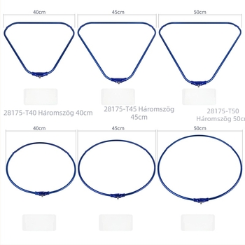 LEO összecsukható alumíniumötvözetű halászháló gyűrű