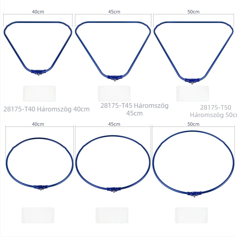 LEO összecsukható alumíniumötvözetű halászháló gyűrű