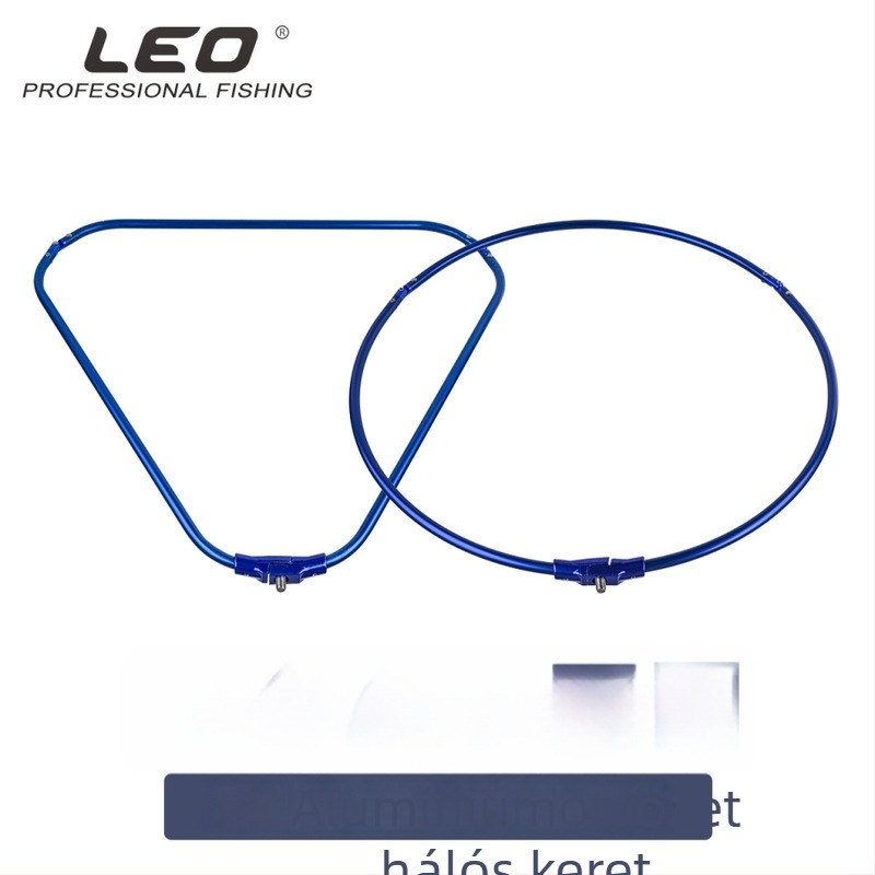 LEO összecsukható alumíniumötvözetű halászháló gyűrű
