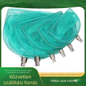 Fishing fun rozsdamentes acélból készült hálófej, szilárd hálóval; Márka: Fishing fun; Anyag: Rozsdamentes acél; Fő értékesítési terület: Egyéb; Privát márka: Nem