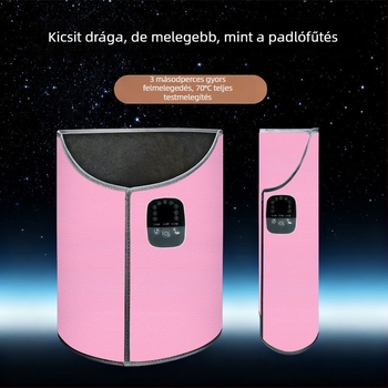 NJ6 Lábmelegítő, USB-tápellátású, 360° körkörös fűtés, kettős használat: USB és hálózati csatlakozás