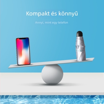 Ötkarú napernyő UPF 50+, automatikus nyitás, 8 bordák, 190T anyag