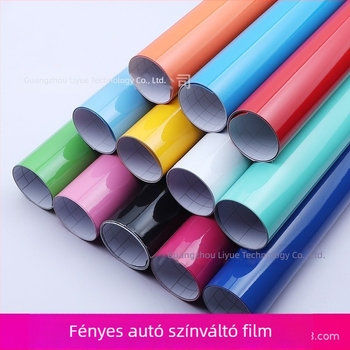 Autó-karosszéria matrica – DIY, fényes felületű vinil, ragasztásos telepítés, termékszám tb-717627242974