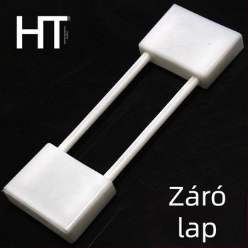 Háromrétegű halászháló készlet zárólemezzel és úszólemezzel