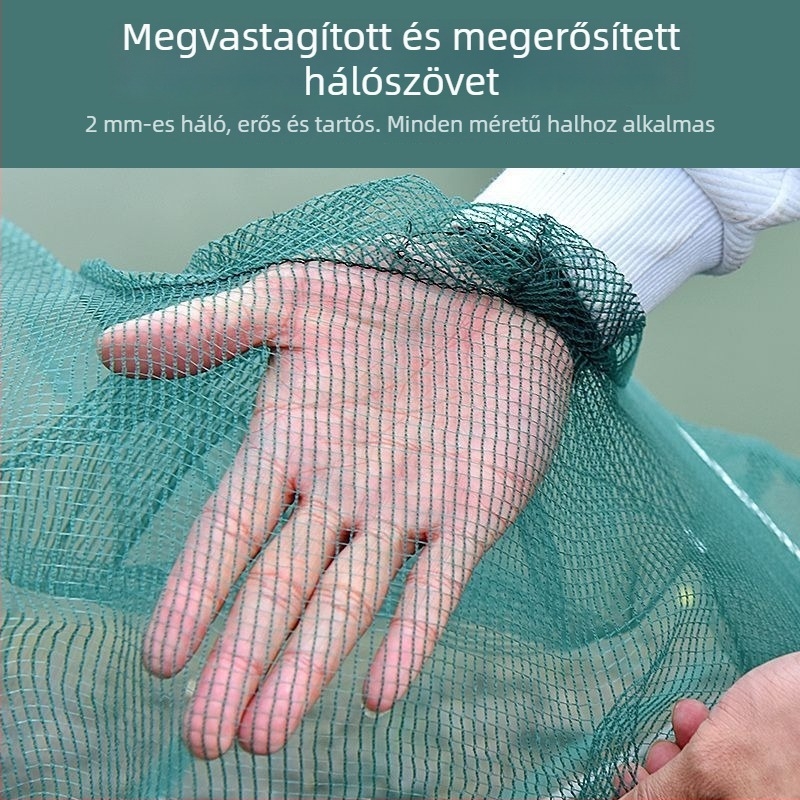 Nagy összecsukható halas ketrec – műanyag