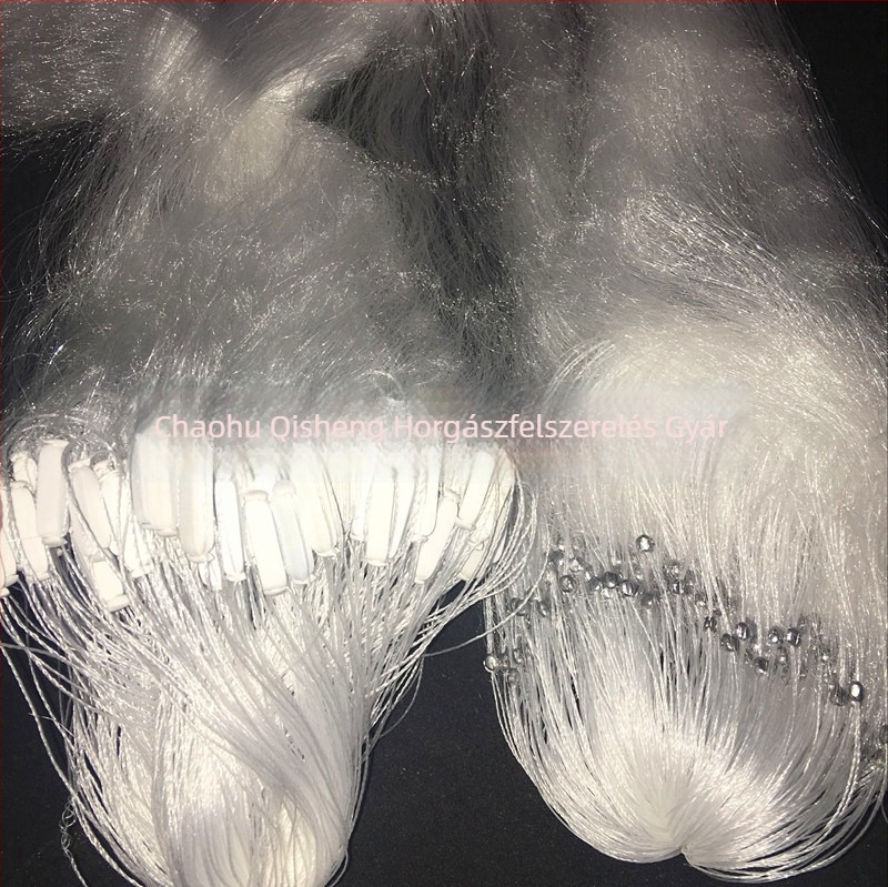 1 m × 60 m háromrétegű süllyedő háló, nylon monofilament háló