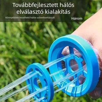 Amerikai stílusú gyűrű nélküli kézi dobású halászháló monofilament szálú