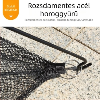 Összecsukható automata emelő horgászháló állvánnyal