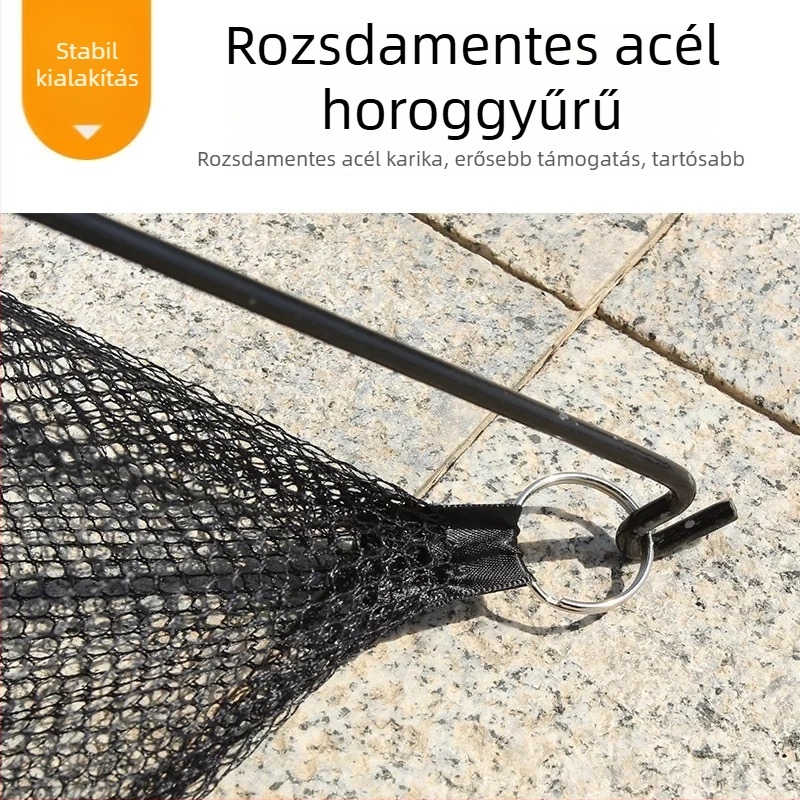 Összecsukható automata emelő horgászháló állvánnyal